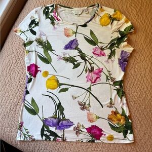 Ted Baker London Vikina Floral Short-Sleeve T-Shirt,